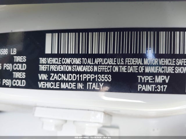 2023 JEEP RENEGADE ZACNJDD11PPP13553 Photo 8