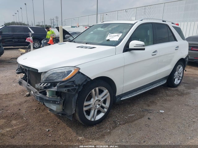 Mercedes-Benz Ml 350 4matic 2015 4JGDA5HB9FA448253 Image 2