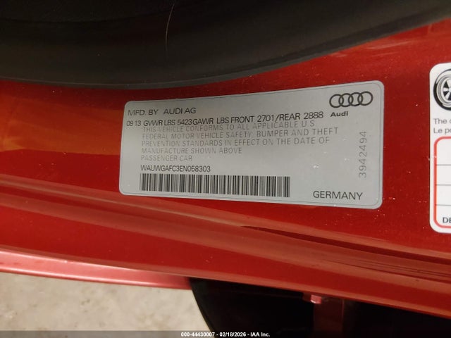 2014 AUDI A7 WAUWGAFC3EN058303 Photo 8