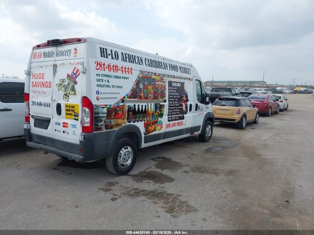 Aukcja sprzedaży 2016 Ram Promaster 2500 High Roof, vin: 3C6TRVDGXGE100994, numer aukcji: 44430140
