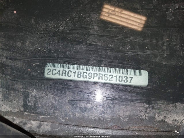 Продаж на аукціоні авто 2023 Chrysler Pacifica Touring L, vin: 2C4RC1BG9PR521037, номер лоту: 44430236