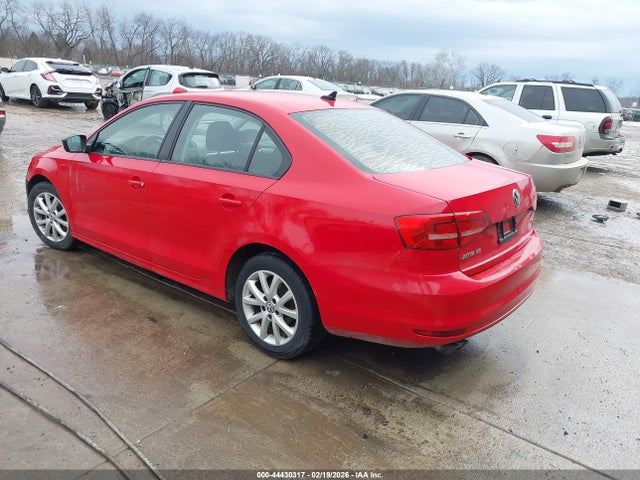 Продаж на аукціоні авто 2015 Volkswagen Jetta 1.8t Se, vin: 3VWD17AJ3FM274729, номер лоту: 44430317