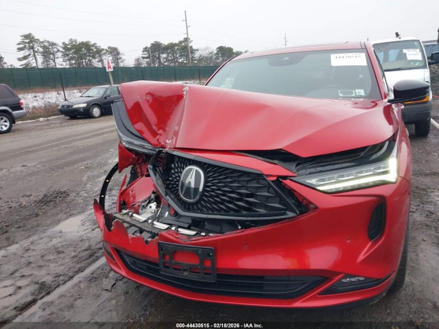 2022 Acura Mdx A-spec Package მანქანა იყიდება აუქციონზე, vin: 5J8YE1H06NL049547, აუქციონის ნომერი: 44430515