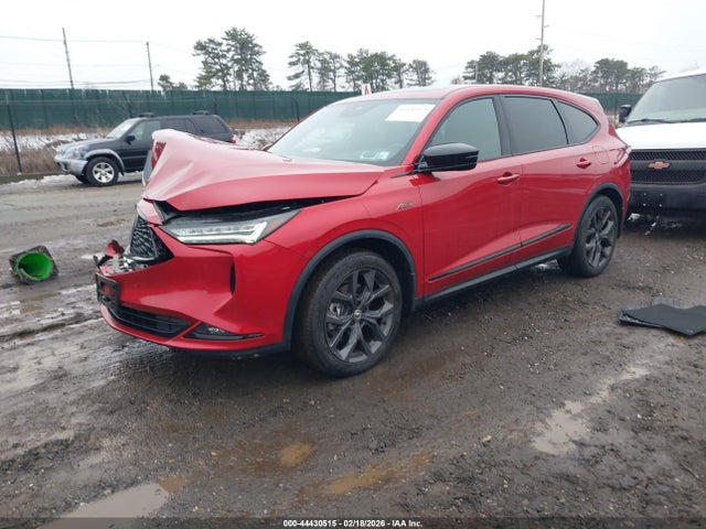 2022 Acura Mdx A-spec Package მანქანა იყიდება აუქციონზე, vin: 5J8YE1H06NL049547, აუქციონის ნომერი: 44430515