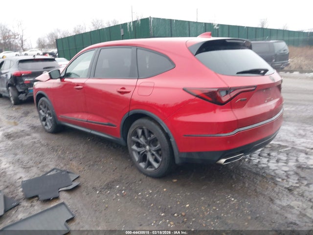 2022 Acura Mdx A-spec Package მანქანა იყიდება აუქციონზე, vin: 5J8YE1H06NL049547, აუქციონის ნომერი: 44430515