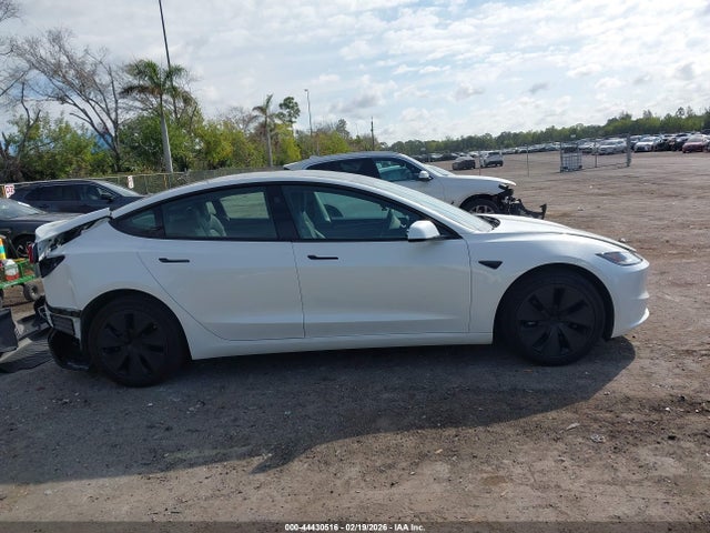 44430516 :رقم المزاد ، 5YJ3E1EAXSF924164 vin ، 2025 Tesla Model 3 Long Range Rear-wheel Drive/standard Rear-wheel Drive مزاد بيع