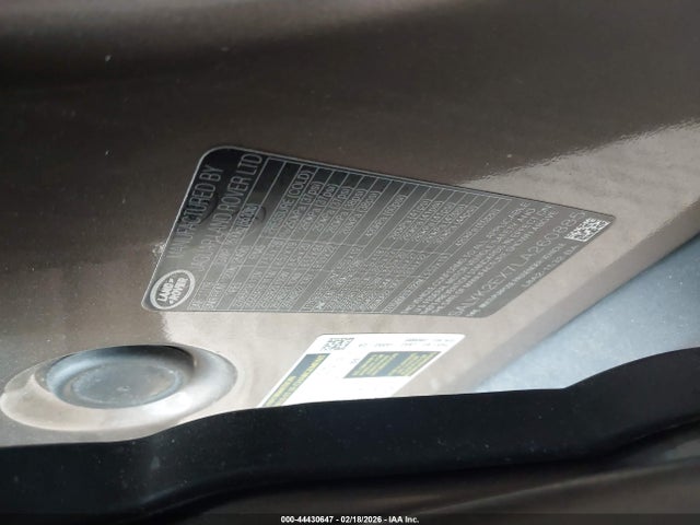 Aukcja sprzedaży 2020 Land Rover Range Rover Velar P250 R-dynamic S, vin: SALYK2EX7LA260885, numer aukcji: 44430647