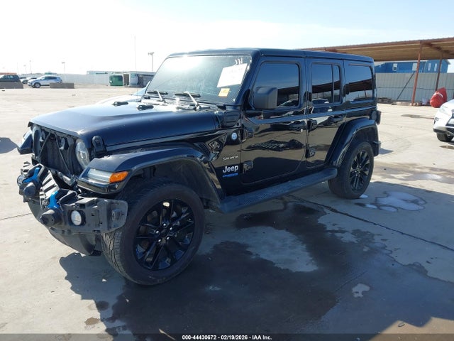Продаж на аукціоні авто 2022 Jeep Wrangler 4xe Unlimited Sahara 4x4, vin: 1C4JJXP61NW271027, номер лоту: 44430672