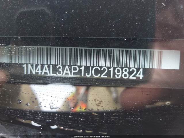 Aukcja sprzedaży 2018 Nissan Altima 2.5 Sr, vin: 1N4AL3AP1JC219824, numer aukcji: 44430738