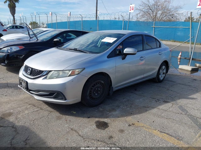 Honda Civic Lx 2014 19XFB2F50EE260013 Image 2