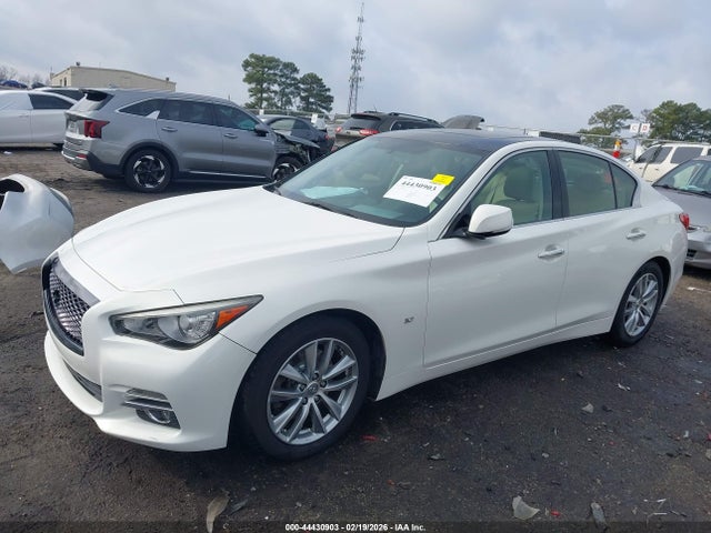 2015 Infiniti Q50 მანქანა იყიდება აუქციონზე, vin: JN1BV7AP9FM331503, აუქციონის ნომერი: 44430903