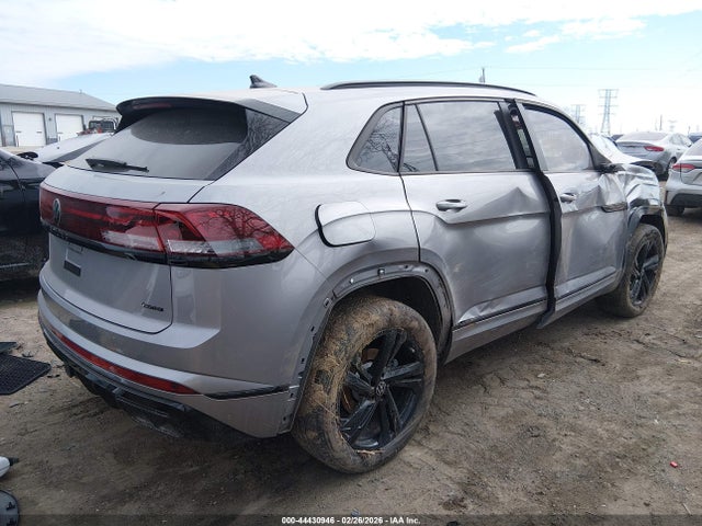 44430946 :رقم المزاد ، 1V2AE2CA1SC212699 vin ، 2025 Volkswagen Atlas Cross Sport 2.0t Sel R-line Black مزاد بيع