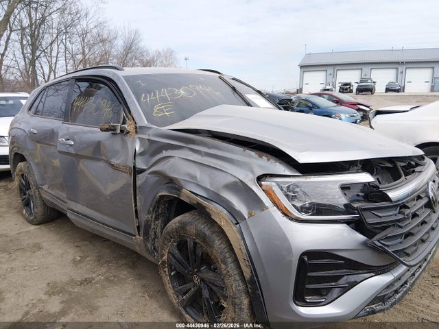 44430946 :رقم المزاد ، 1V2AE2CA1SC212699 vin ، 2025 Volkswagen Atlas Cross Sport 2.0t Sel R-line Black مزاد بيع
