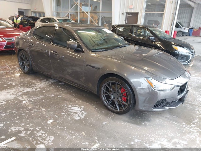 2016 MASERATI GHIBLI ZAM57RTA5G1177119
