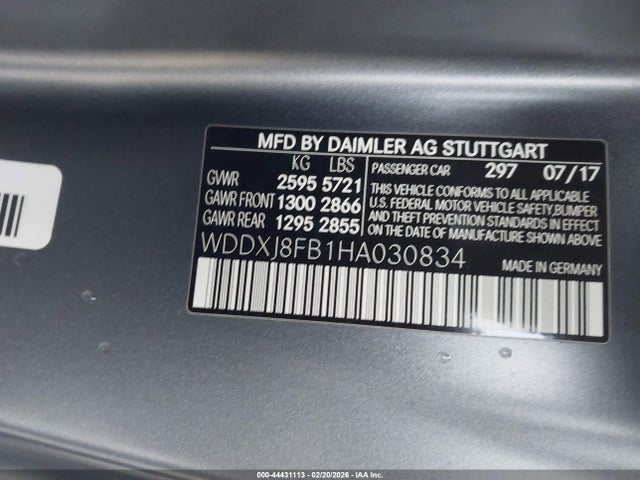 2017 MERCEDES-BENZ S 550 WDDXJ8FB1HA030834 Photo 8