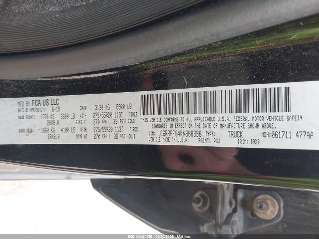 2019 RAM 1500 1C6RRFFG4KN888396 Photo 8