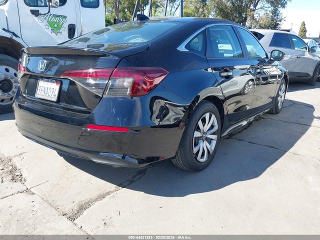 Honda Civic Lx 2025 2HGFE2F22SH543964 Image 4