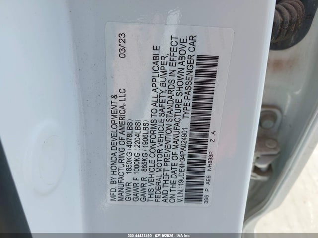 2023 ACURA INTEGRA 19UDE4H34PA024901 Photo 8