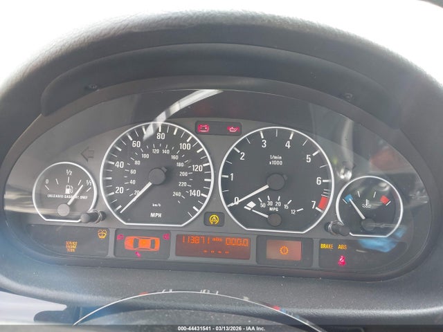 Aukcja sprzedaży 2003 Bmw 330xi, vin: wbaew53463pg23960, numer aukcji: 44431541