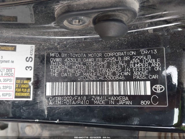 Toyota Prius V Three 2014 JTDZN3EU4E3300846 Image 9
