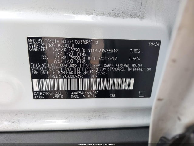 Toyota Rav4 Prime Xse 2024 JTMEB3FVXRD209398 Image 9
