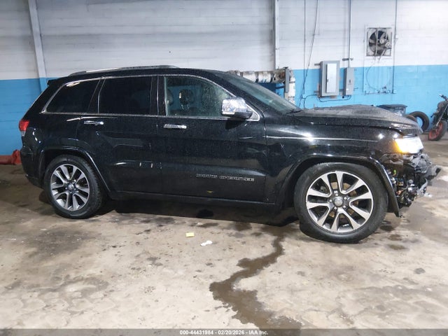 2018 Jeep Grand Cherokee Overland 4x4 მანქანა იყიდება აუქციონზე, vin: 1C4RJFCG4JC257100, აუქციონის ნომერი: 44431984