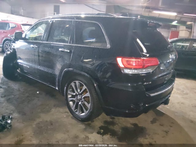 2018 Jeep Grand Cherokee Overland 4x4 მანქანა იყიდება აუქციონზე, vin: 1C4RJFCG4JC257100, აუქციონის ნომერი: 44431984