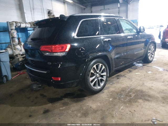 2018 Jeep Grand Cherokee Overland 4x4 მანქანა იყიდება აუქციონზე, vin: 1C4RJFCG4JC257100, აუქციონის ნომერი: 44431984