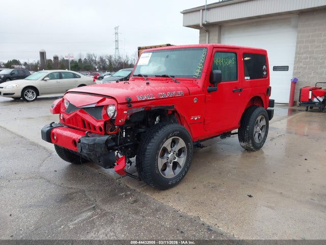 2018 Jeep Wrangler Jk Sahara 4x4 მანქანა იყიდება აუქციონზე, vin: 1C4AJWBG6JL936722, აუქციონის ნომერი: 44432005