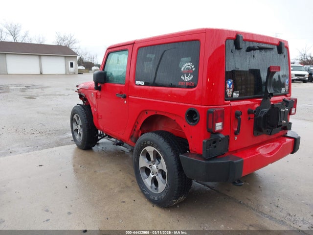 2018 Jeep Wrangler Jk Sahara 4x4 მანქანა იყიდება აუქციონზე, vin: 1C4AJWBG6JL936722, აუქციონის ნომერი: 44432005