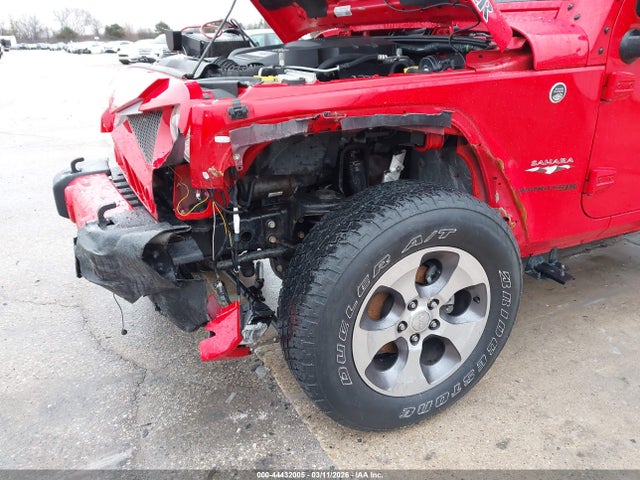2018 Jeep Wrangler Jk Sahara 4x4 მანქანა იყიდება აუქციონზე, vin: 1C4AJWBG6JL936722, აუქციონის ნომერი: 44432005