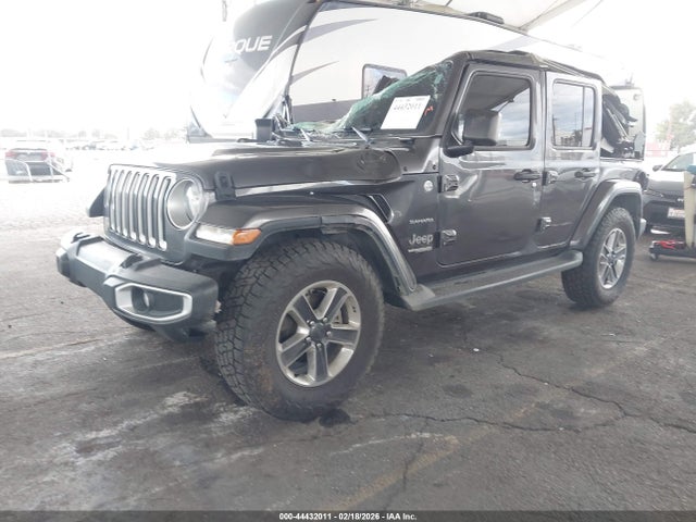 2022 Jeep Wrangler Unlimited Sahara 4x4 მანქანა იყიდება აუქციონზე, vin: 1C4HJXEG1NW189146, აუქციონის ნომერი: 44432011