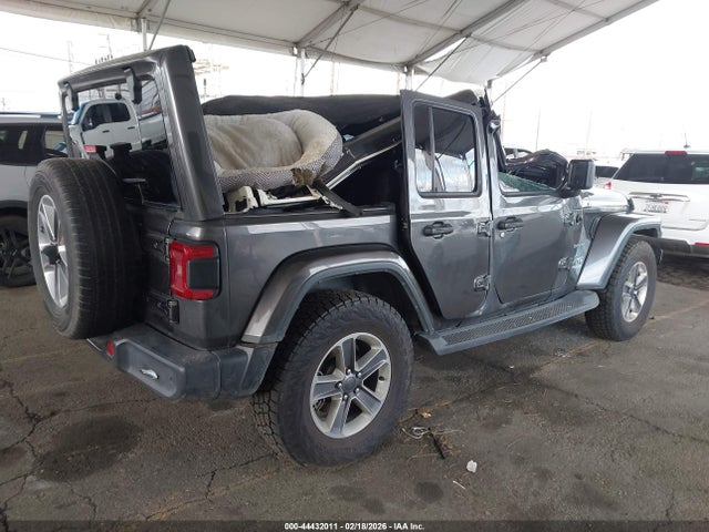 2022 Jeep Wrangler Unlimited Sahara 4x4 მანქანა იყიდება აუქციონზე, vin: 1C4HJXEG1NW189146, აუქციონის ნომერი: 44432011
