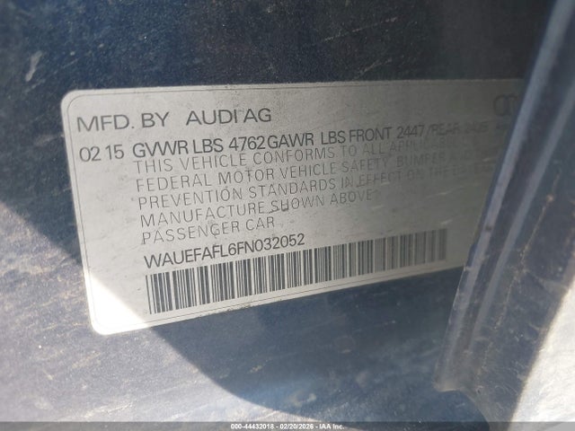 2015 AUDI A4 WAUEFAFL6FN032052 Photo 8