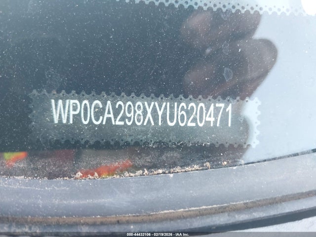 2000 PORSCHE BOXSTER WP0CA298XYU620471 Photo 8