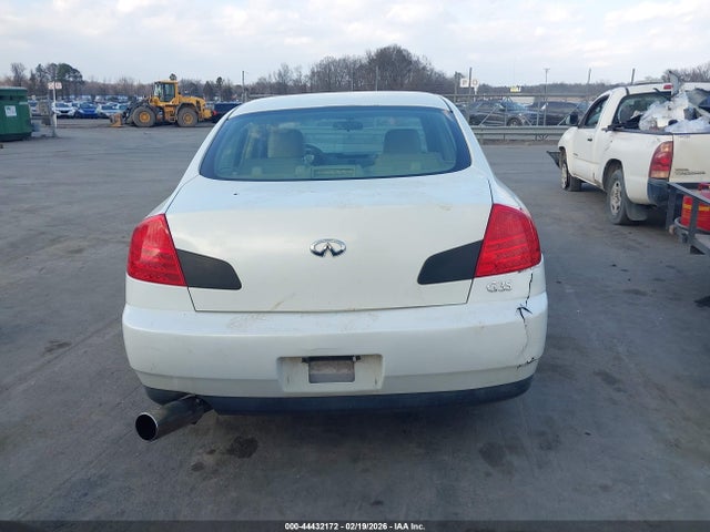 2004 Infiniti G35 მანქანა იყიდება აუქციონზე, vin: JNKCV51E84M617407, აუქციონის ნომერი: 44432172