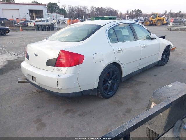 2004 Infiniti G35 მანქანა იყიდება აუქციონზე, vin: JNKCV51E84M617407, აუქციონის ნომერი: 44432172