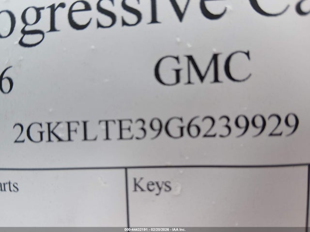 2GKFLTE39G6239929 GMC Terrain Sle-2