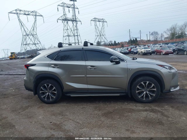 Продаж на аукціоні авто 2015 Lexus Nx 200t F Sport, vin: JTJBARBZ5F2012161, номер лоту: 44432192