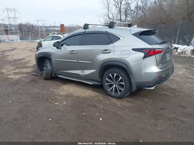 Продаж на аукціоні авто 2015 Lexus Nx 200t F Sport, vin: JTJBARBZ5F2012161, номер лоту: 44432192
