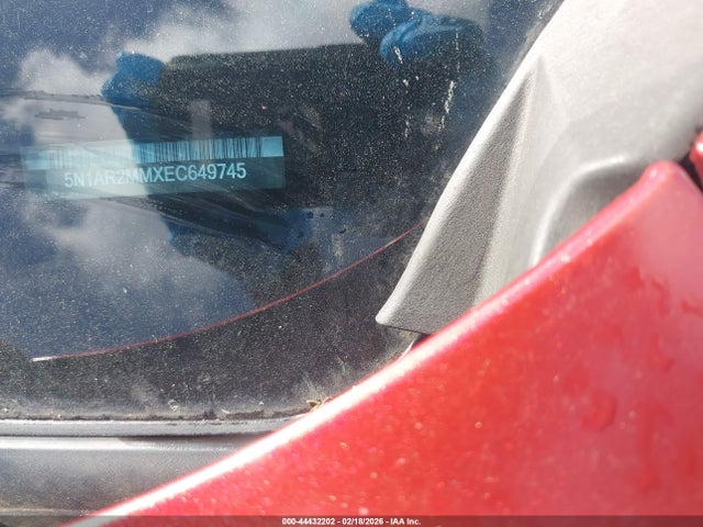 Nissan Pathfinder Platinum 2014 5N1AR2MMXEC649745 Image 12