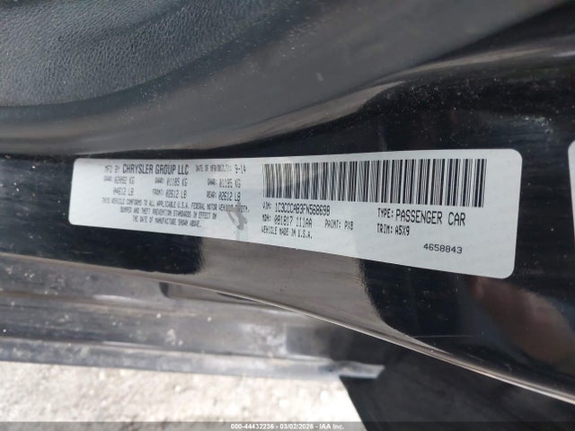 Chrysler 200 Limited 2015 1C3CCCAB3FN568698 Image 9