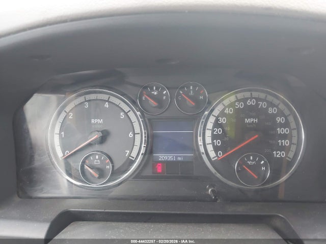 Aukcja sprzedaży 2009 Dodge Ram 1500 Slt/sport/trx, vin: 1D3HB13T09J502112, numer aukcji: 44432257