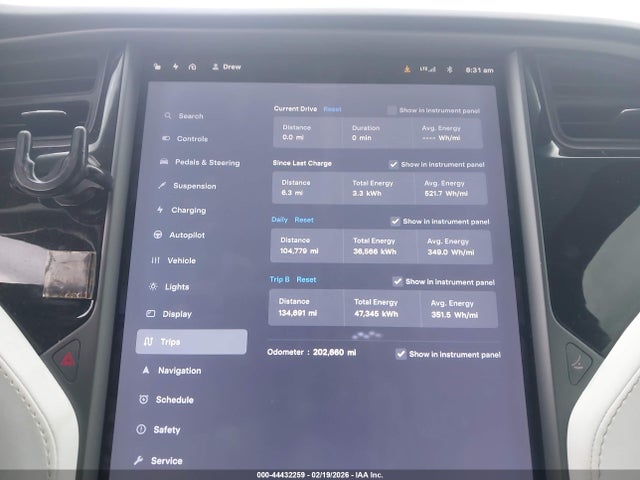 2018 TESLA MODEL X 5YJXCAE2XJF102379 Photo 6