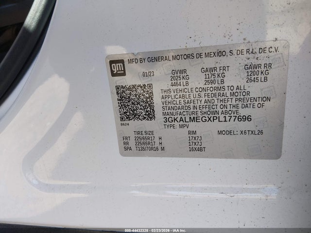 2023 GMC TERRAIN 3GKALMEGXPL177696 Photo 8