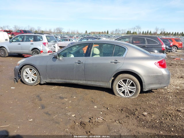 44432331 :رقم المزاد ، JN1CV6AR3BM406254 vin ، 2011 Infiniti G37x مزاد بيع