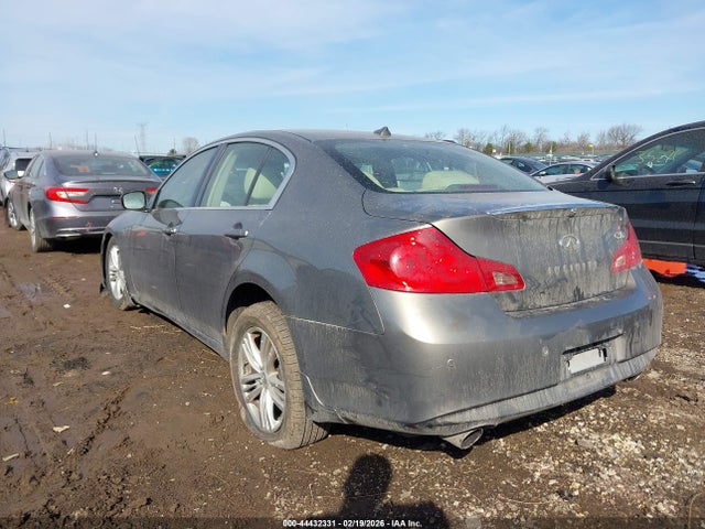 44432331 :رقم المزاد ، JN1CV6AR3BM406254 vin ، 2011 Infiniti G37x مزاد بيع
