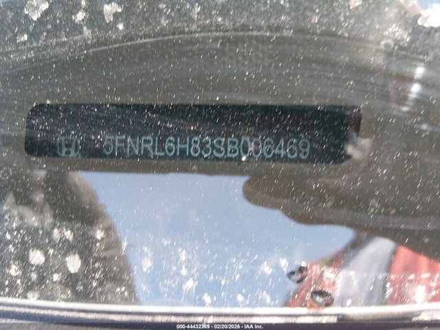 Honda Odyssey Touring 2025 5FNRL6H83SB006469 Image 18
