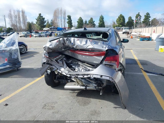 KMHLM4DJ8SU134421 Hyundai Elantra Hybrid Blue