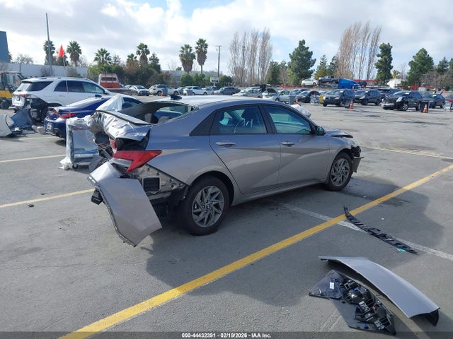 KMHLM4DJ8SU134421 Hyundai Elantra Hybrid Blue